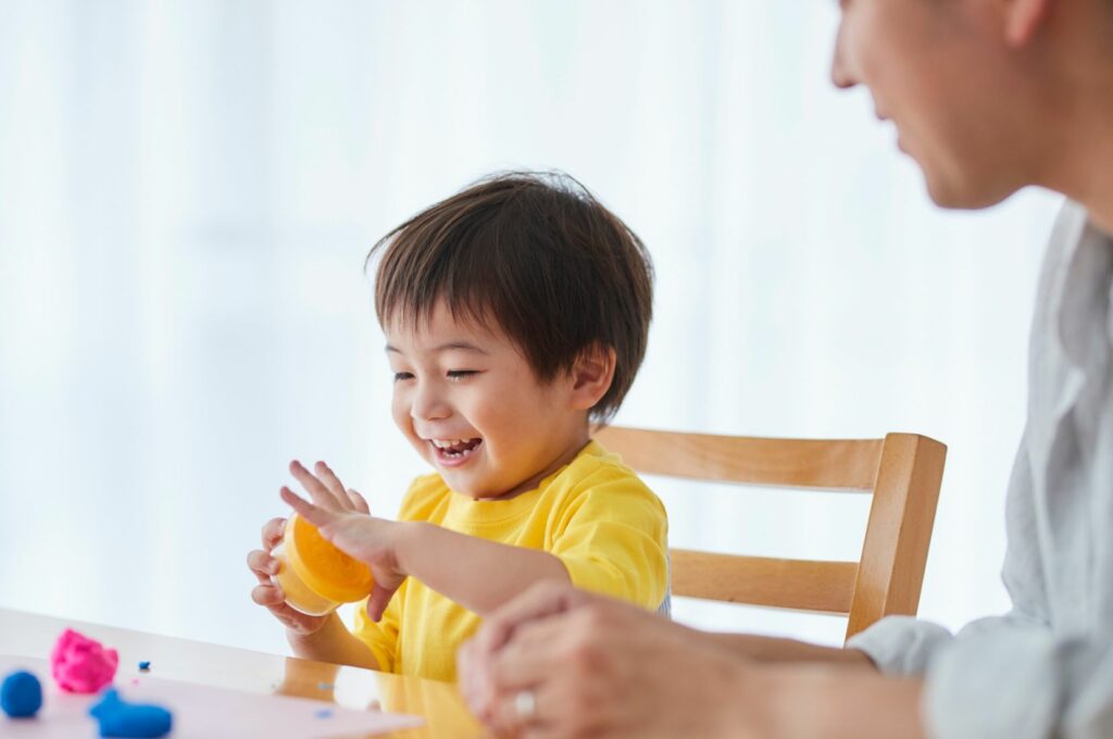 pate à modeler pour bébé